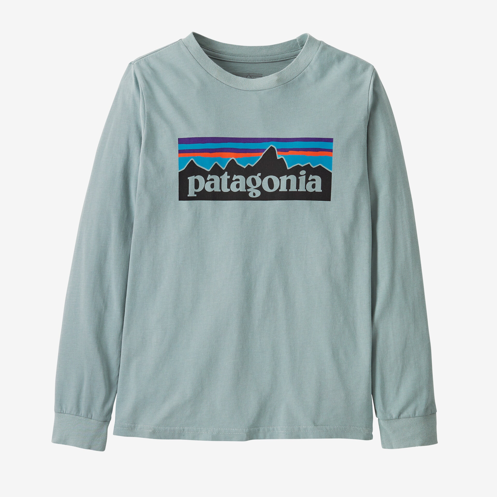 Patagonia Kids L/S P-6 Logo T-shirt